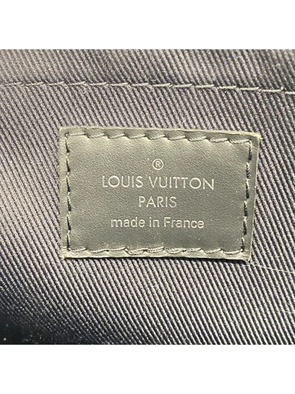 Louis Vuitton Clutch Monogram Eclipse Pochette Discovery Black